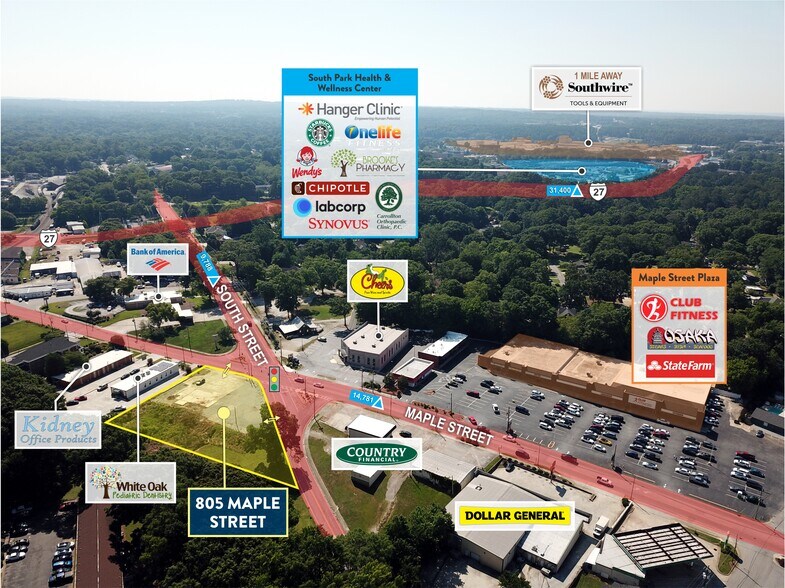 805 Maple St, Carrollton, GA 30117 for Lease