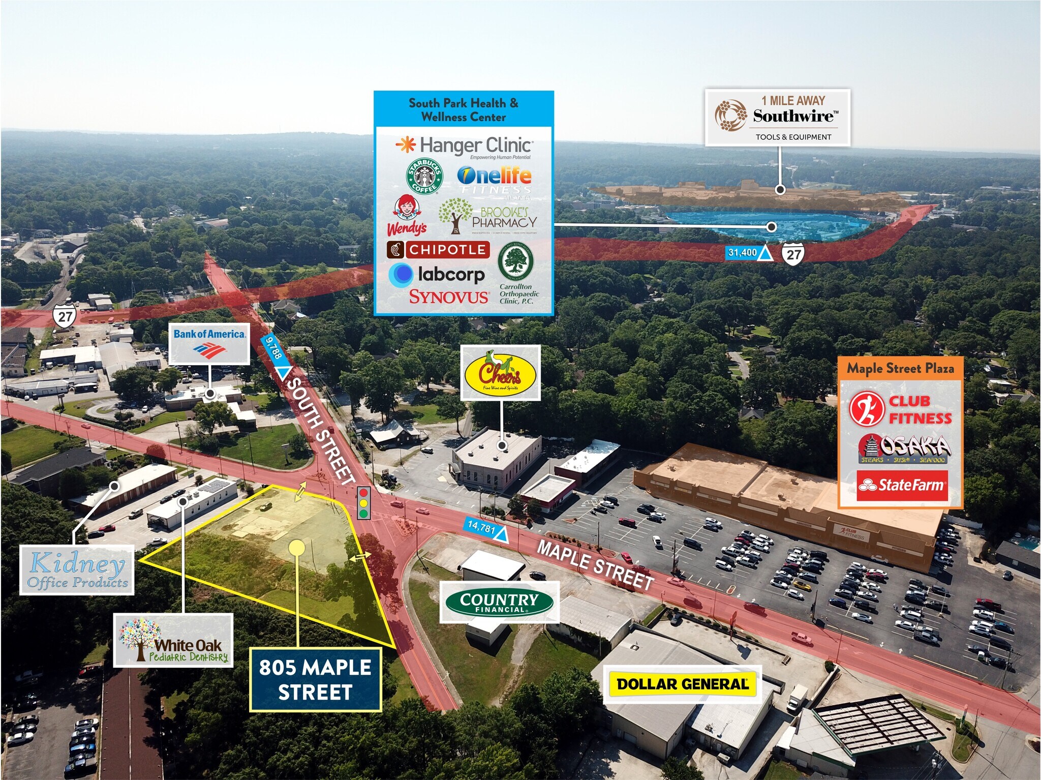 805 Maple St, Carrollton, GA 30117 for Lease