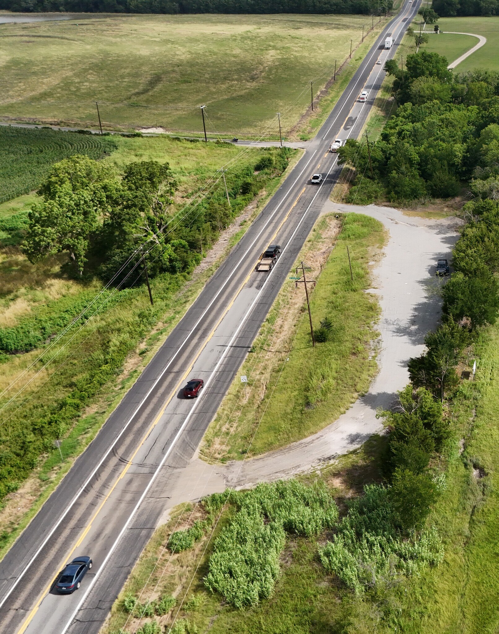 US Hwy 69 & Everheart Rd., Bells, TX for sale Aerial- Image 1 of 1