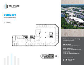 300 Tri State International, Lincolnshire, IL for lease Floor Plan- Image 1 of 12