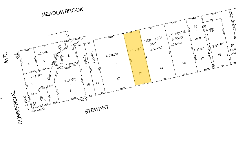 901 Stewart Ave, Garden City, NY for sale - Plat Map - Image 2 of 5