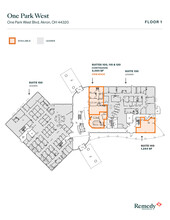 1 Park West Blvd, Akron, OH for lease Floor Plan- Image 1 of 1