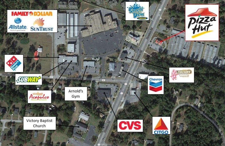 5594 Houston Rd, Macon-Bibb, GA for sale Aerial- Image 1 of 1