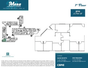 1930 S Alma School Rd, Mesa, AZ for lease Floor Plan- Image 1 of 2