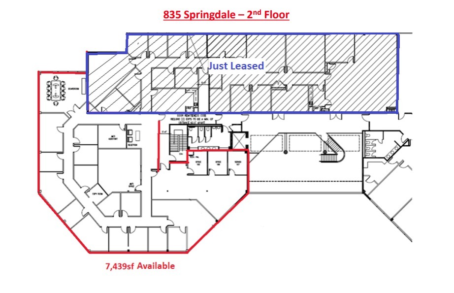 835 Springdale Dr, Exton, PA for lease Floor Plan- Image 1 of 1