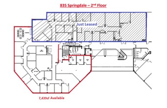 835 Springdale Dr, Exton, PA for lease Floor Plan- Image 1 of 1