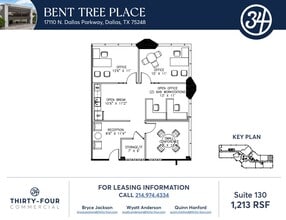 17110 N Dallas Pky, Dallas, TX for lease Typical Floor Plan- Image 1 of 1