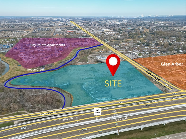 2800 Garth Rd, Baytown, TX for sale - Building Photo - Image 2 of 5