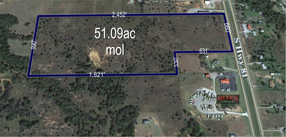 2400 S Hwy 81, Marlow, OK for sale - Aerial - Image 1 of 1