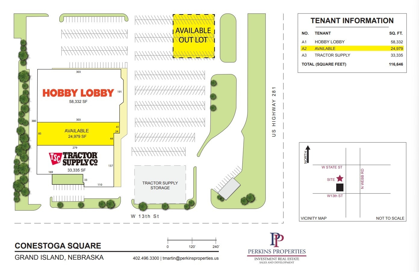 1322 N Diers Ave, Grand Island, NE for lease Site Plan- Image 1 of 1
