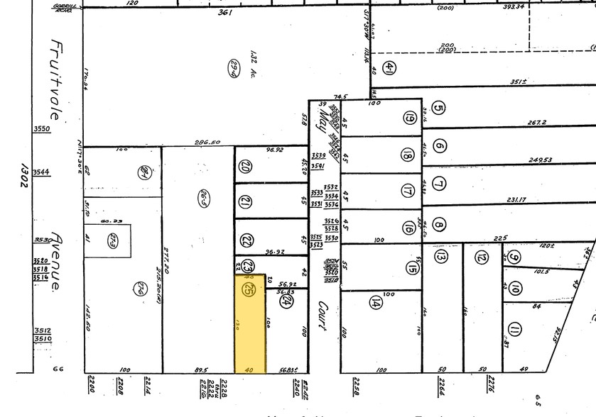 Macarthur Blvd, Oakland, CA for sale - Plat Map - Image 1 of 1