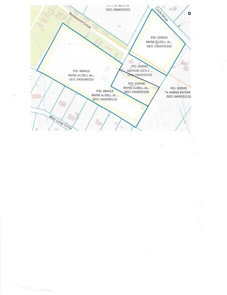 0 Circle Dr, Austin, TX for sale - Aerial - Image 1 of 1