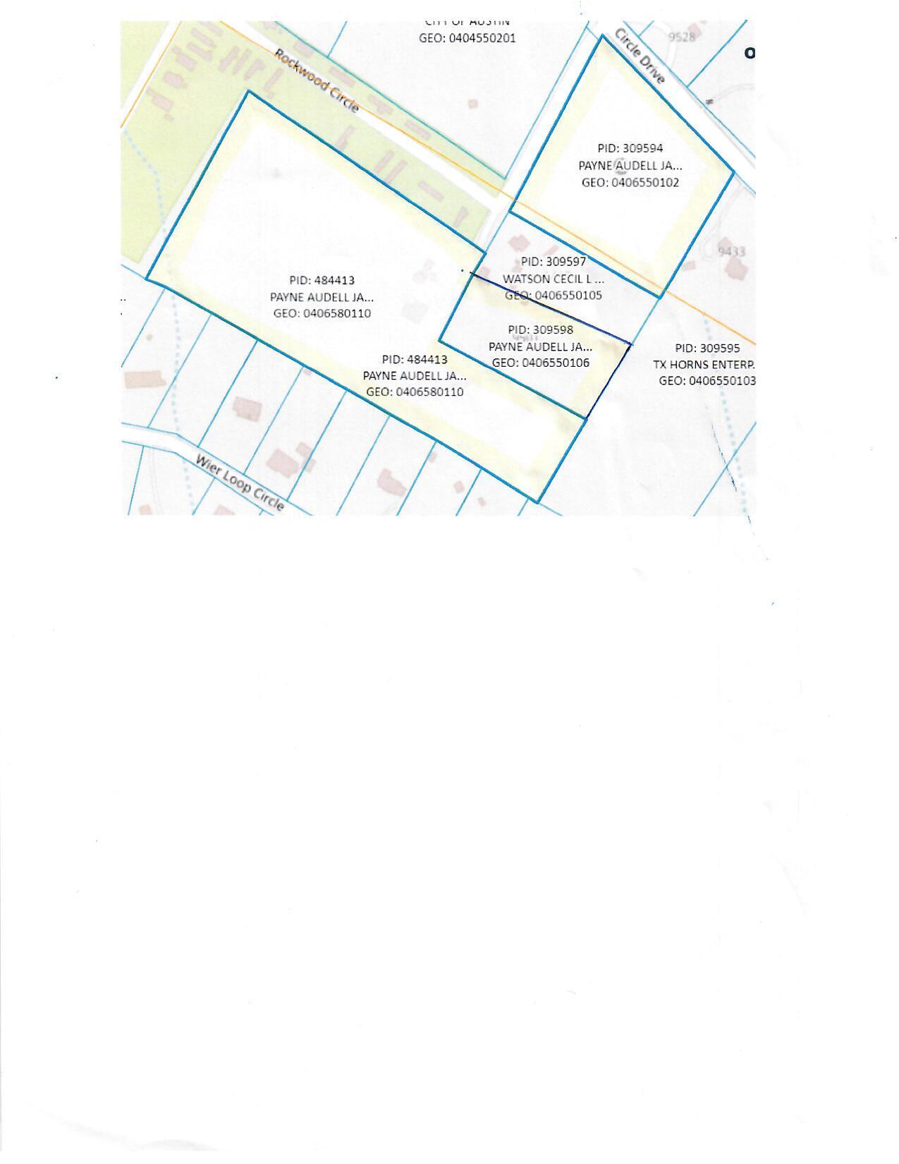 0 Circle Dr, Austin, TX for sale Aerial- Image 1 of 1