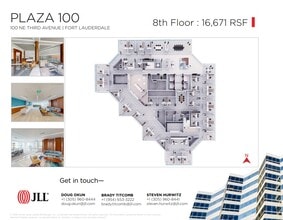100 NE 3rd Ave, Fort Lauderdale, FL for lease Floor Plan- Image 1 of 4