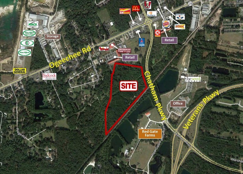 Chatham Parkway & Ogeechee Rd, Savannah, GA 31405