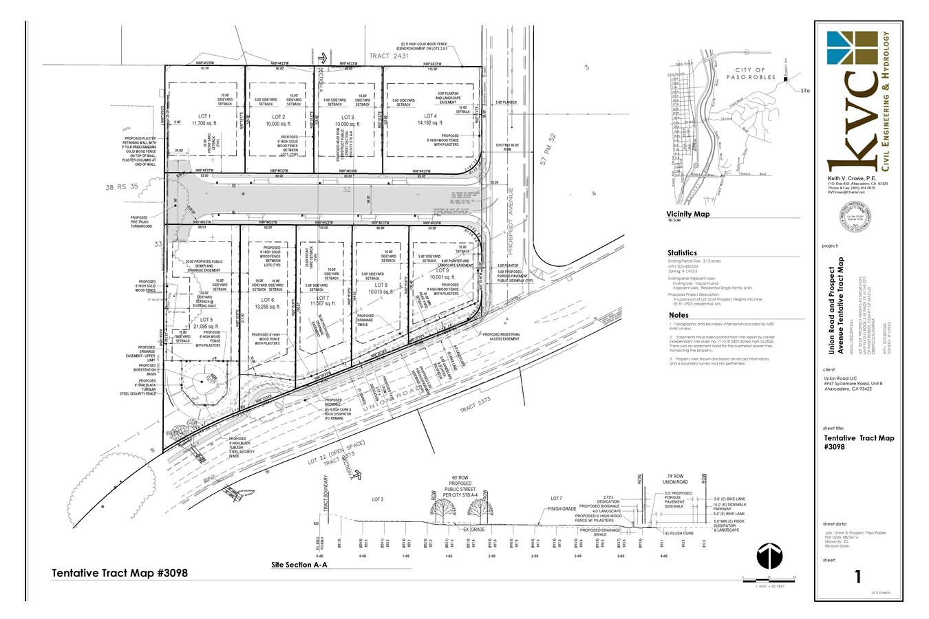 Nwc Union Rd & Prospect Ave, Paso Robles, CA 93446