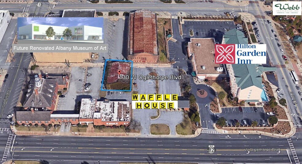 100 W Oglethorpe Blvd, Albany, GA for sale - Aerial - Image 1 of 1