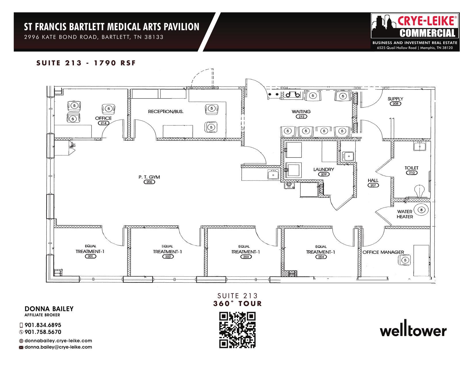 2996 Kate Bond Rd, Bartlett, TN for lease Floor Plan- Image 1 of 1