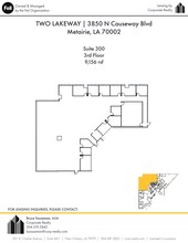 3900 N Causeway Blvd, Metairie, LA for lease Site Plan- Image 1 of 1