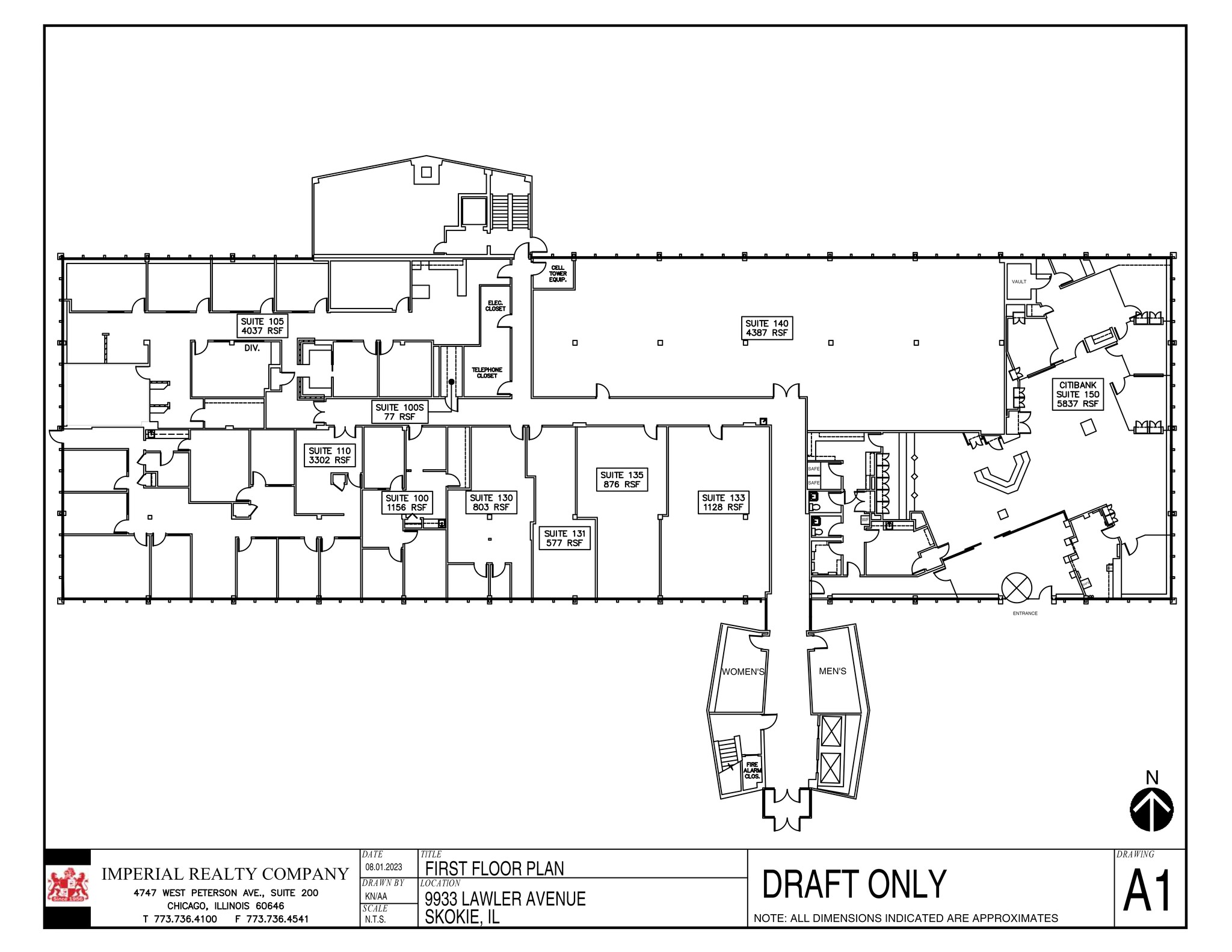 9933 Lawler Ave, Skokie, IL for lease Site Plan- Image 1 of 2