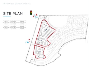 25710 N Lake Pleasant & Happy Valley, Peoria, AZ for lease Site Plan- Image 2 of 3