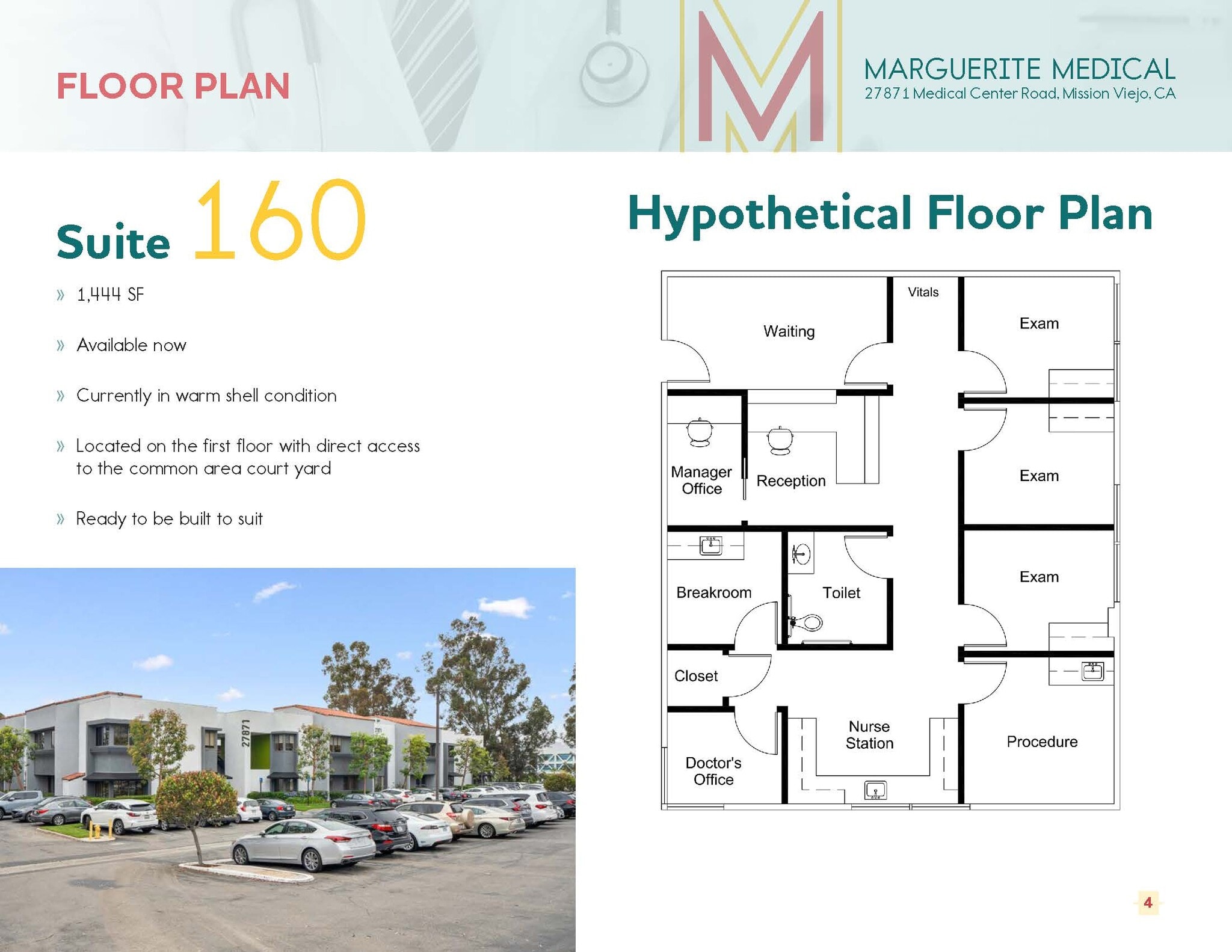 27871 Medical Center Rd, Mission Viejo, CA for lease Building Photo- Image 1 of 1