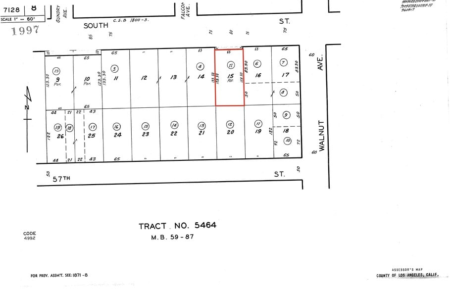 1510 E South St, Long Beach, CA for sale - Site Plan - Image 3 of 3
