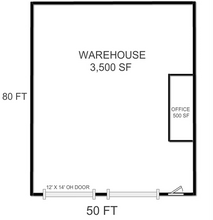 2321 N Masch Branch Rd, Denton, TX for lease Floor Plan- Image 2 of 8