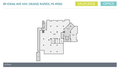89 Ionia Ave NW, Grand Rapids, MI for lease Floor Plan- Image 1 of 1