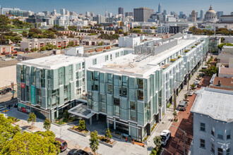 555 Fulton St, San Francisco, CA - aerial  map view