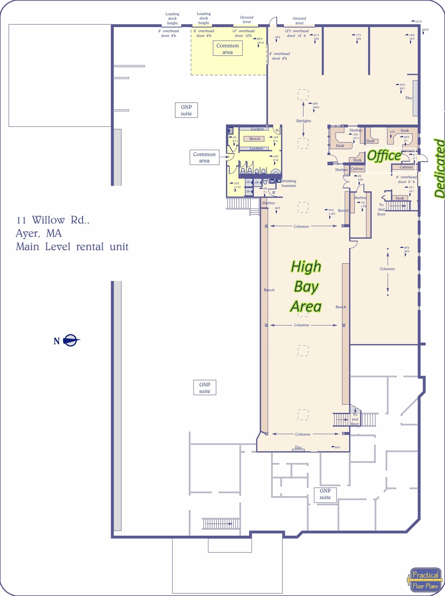 11 Willow Rd, Ayer, MA for lease Floor Plan- Image 1 of 2