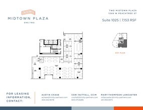 1349 W Peachtree St NW, Atlanta, GA for lease Site Plan- Image 1 of 1