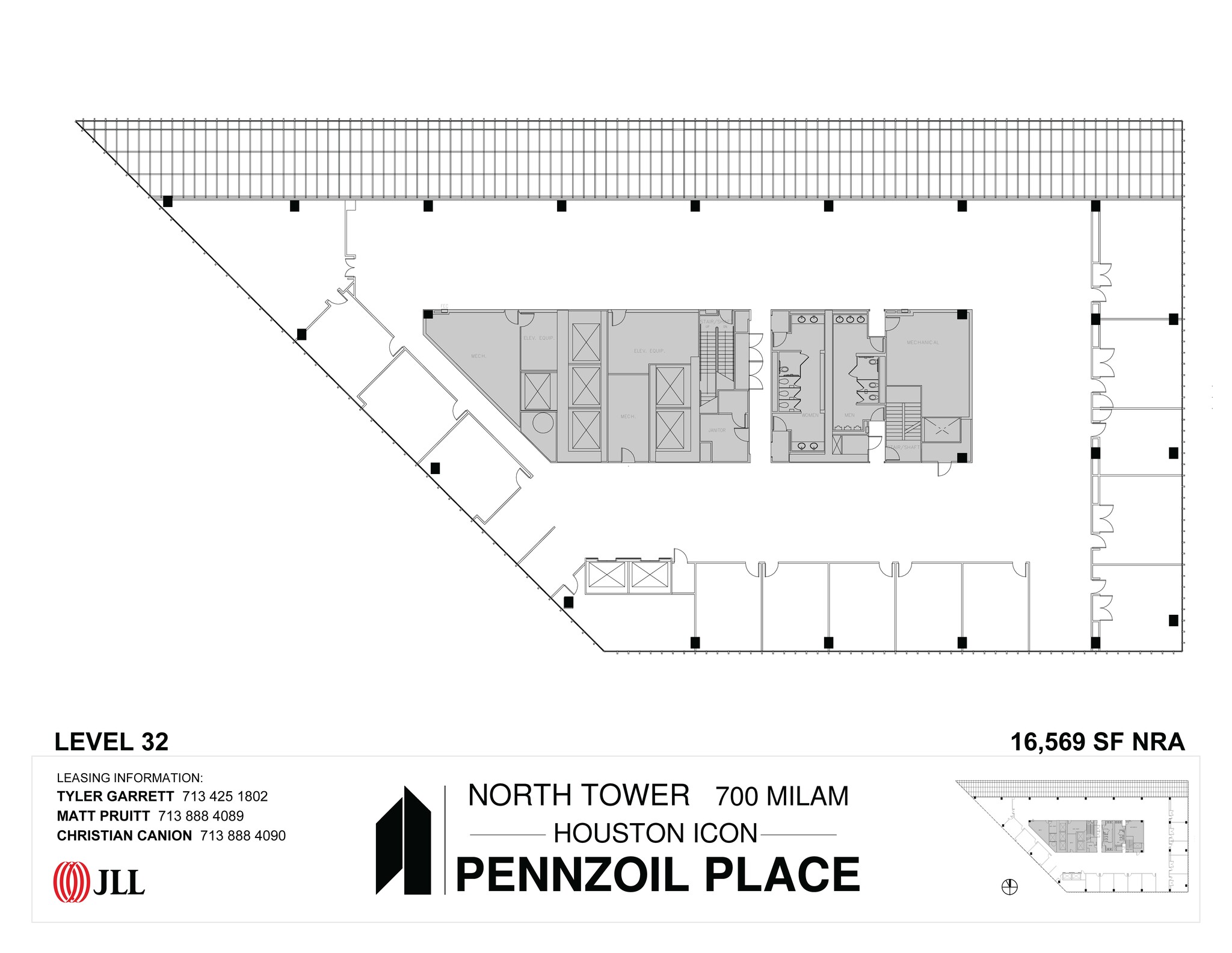 700 Milam St, Houston, TX for lease Floor Plan- Image 1 of 1