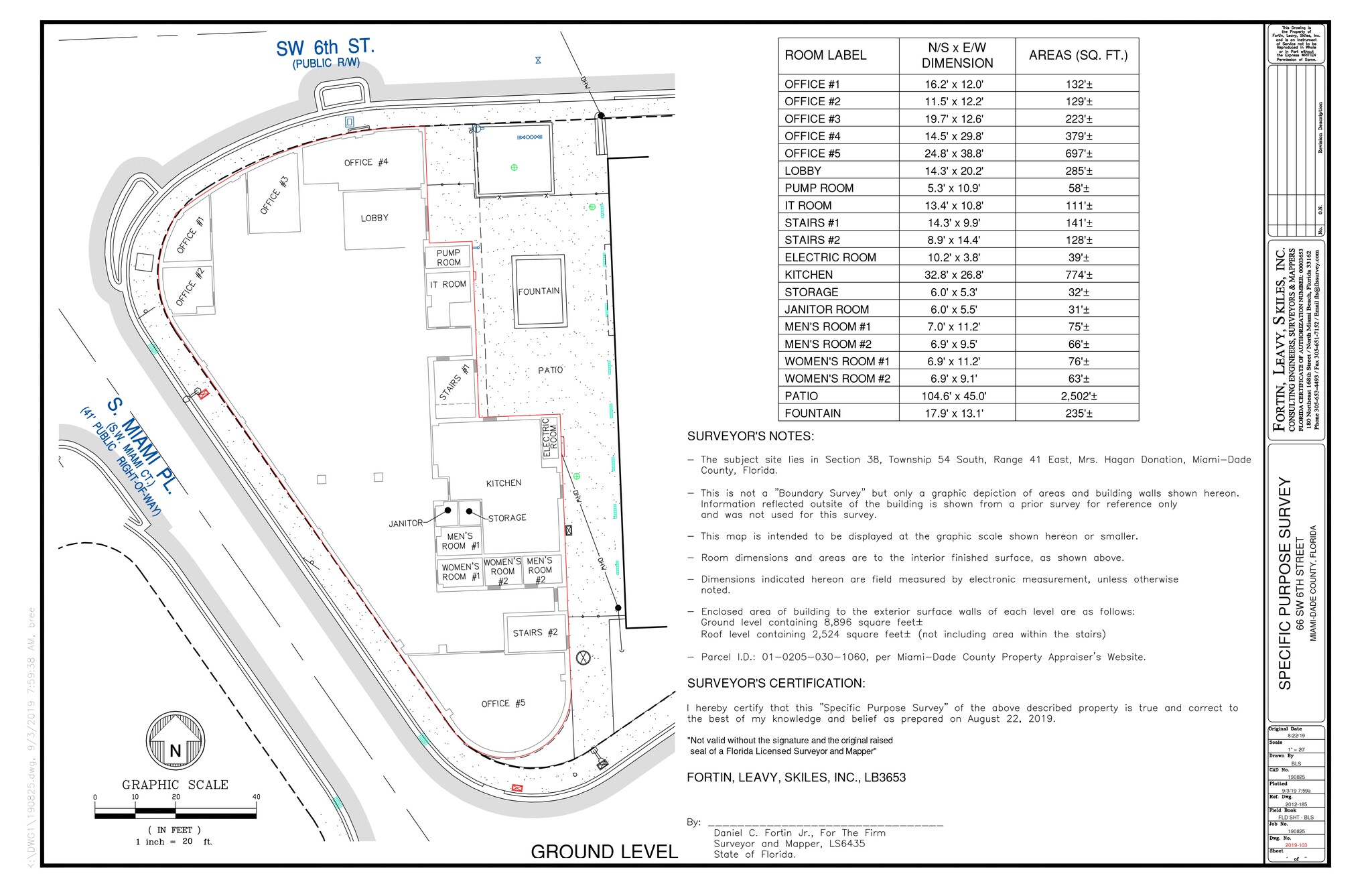 66 SW 6th St, Miami, FL for lease Site Plan- Image 1 of 1