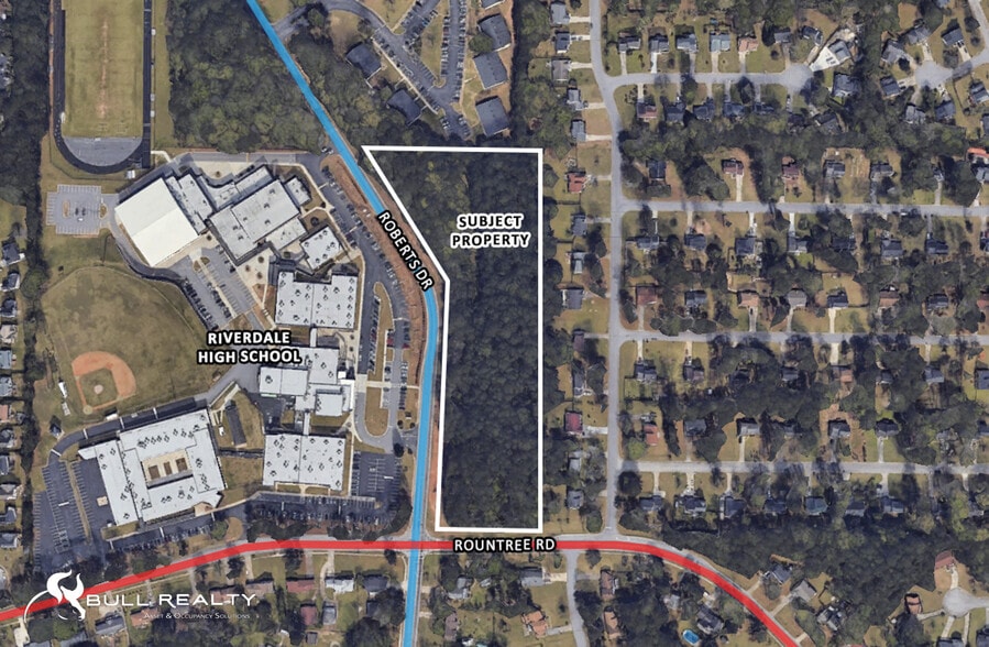 NE Corner of Rountree Rd & Roberts Dr, Riverdale, GA for sale - Building Photo - Image 2 of 6