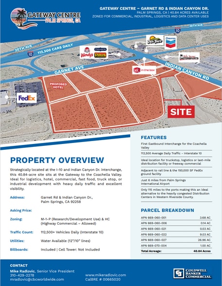 Indian Cyn, Palm Springs, CA for sale - Site Plan - Image 1 of 1