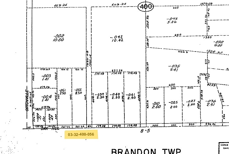 S Ortonville Rd, Ortonville, MI 48462