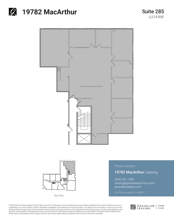 19772 MacArthur Blvd, Irvine, CA for lease Floor Plan- Image 1 of 1