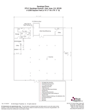 375 Saratoga Ave, San Jose, CA for lease Floor Plan- Image 1 of 1