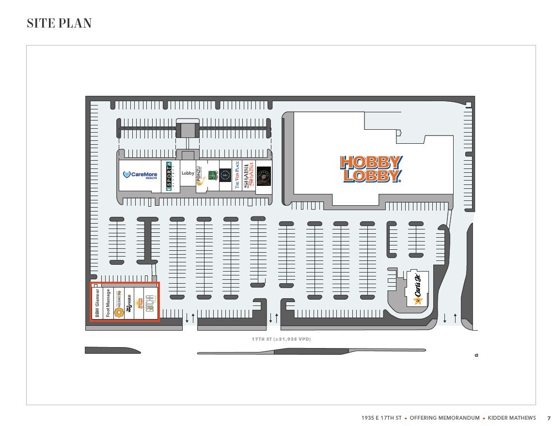1935 E 17th St, Santa Ana, CA for sale Site Plan- Image 1 of 1