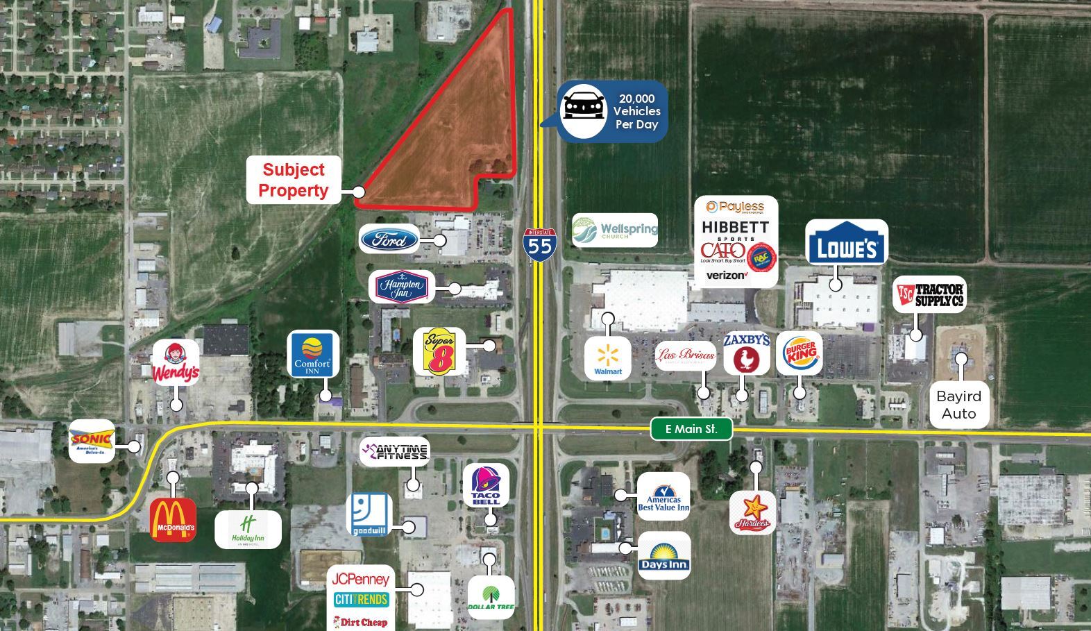 Interstate 55 E Main Street, Blytheville, AR 72315