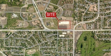 2508-2520 Airport Rd, Colorado Springs, CO - AERIAL map view - Image1