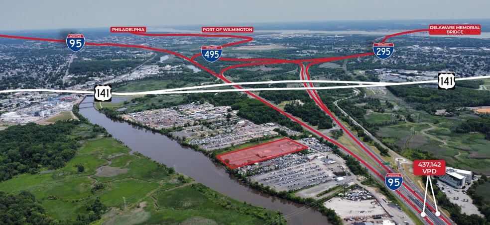 431 Old Airport Rd, New Castle, DE for lease - Aerial - Image 1 of 7