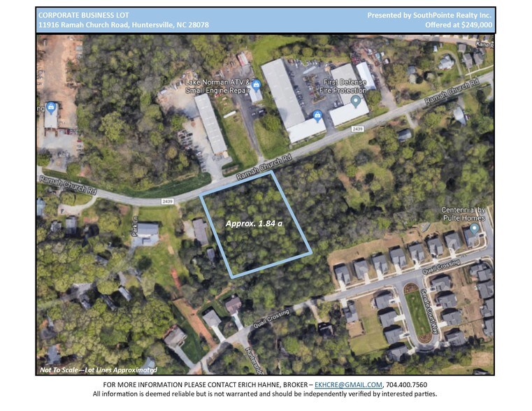 11916 Ramah Church Rd, Huntersville, NC 28078