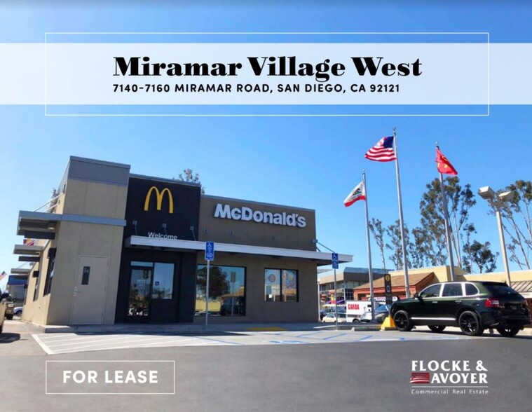 7140-7190 Miramar Rd, San Diego, CA for lease - Building Photo - Image 1 of 12