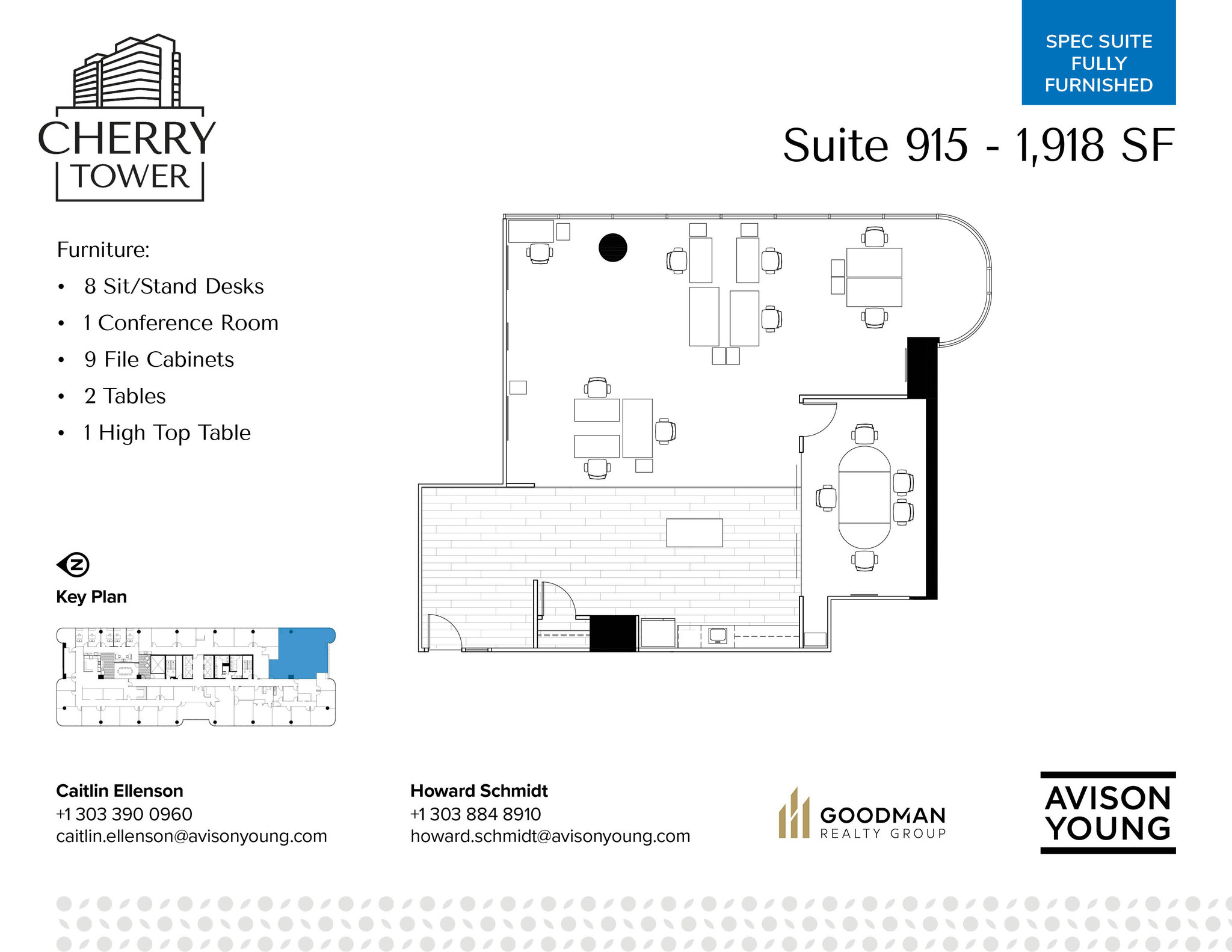 950 S Cherry St, Denver, CO for lease Floor Plan- Image 1 of 3