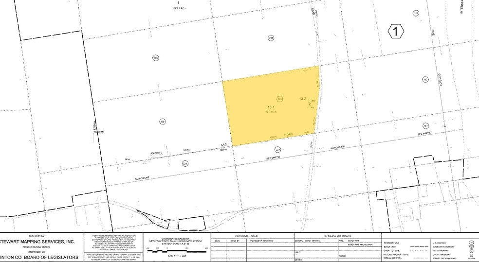 641 Ridge Rd, Chazy, NY for lease - Plat Map - Image 1 of 21