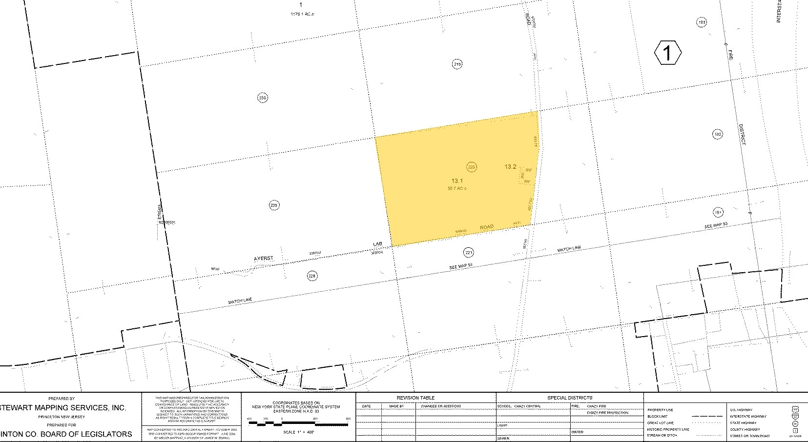 641 Ridge Rd, Chazy, NY for lease Plat Map- Image 1 of 22