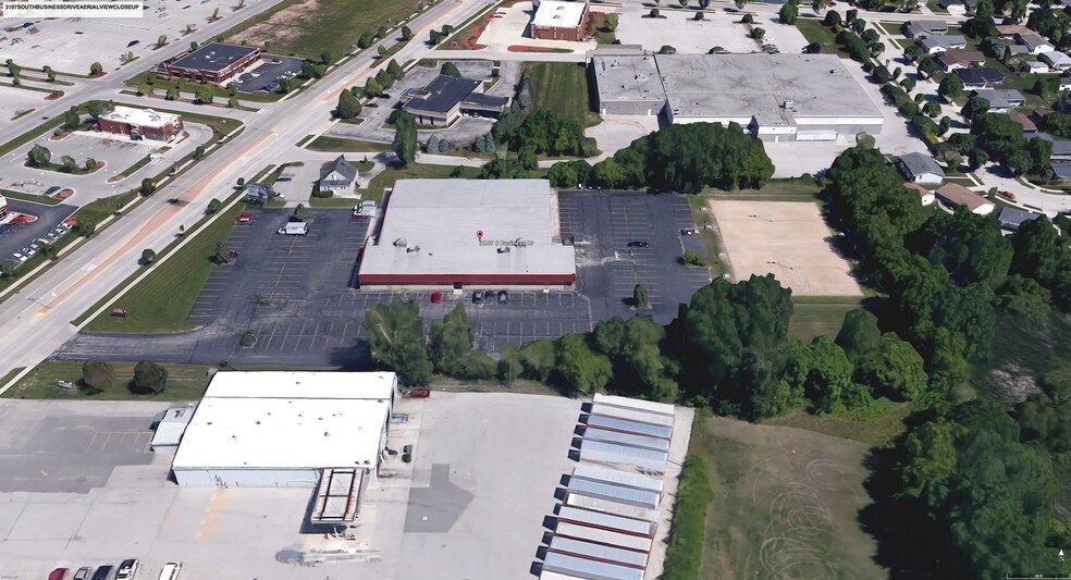 3107 S Business Dr, Sheboygan, WI for sale - Aerial - Image 2 of 4