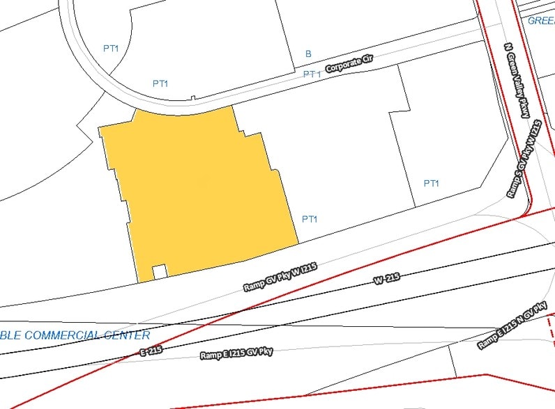 2360 Corporate Cir, Henderson, NV for lease - Plat Map - Image 2 of 11